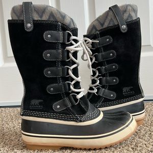 Sorel - Joan of Arctic Knit II Boots - Black - Size 7